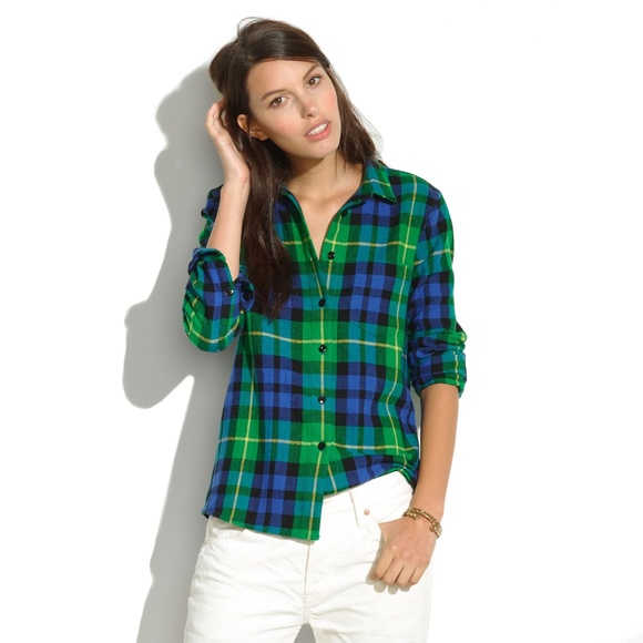 Madewell Tops - SALE 🌻3/$15 Plaid Shirt XXS